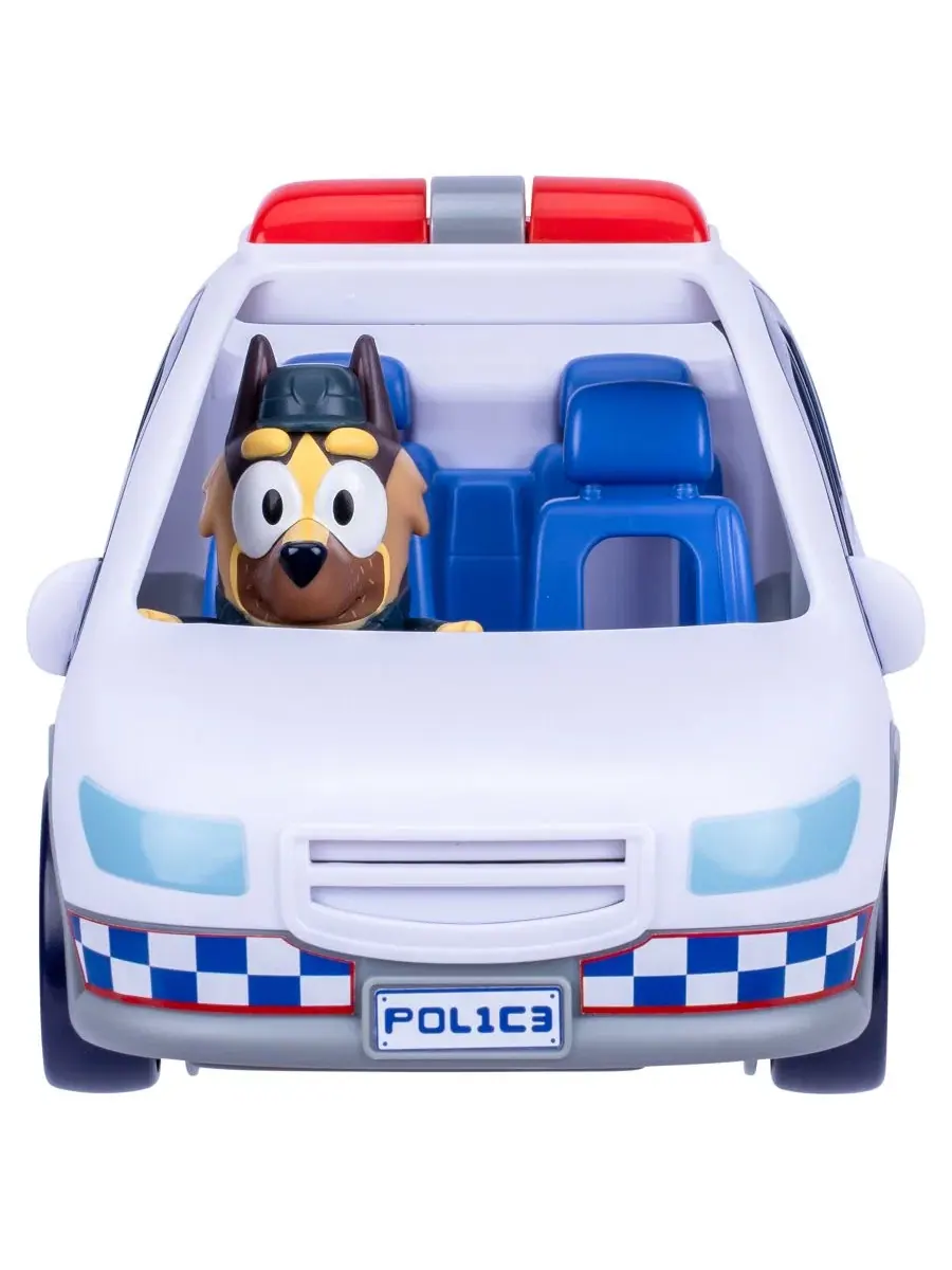 Игровой набор Полицейская машина Bluey с фигуркой полицейского — изображение 9 из 9, нет цвета