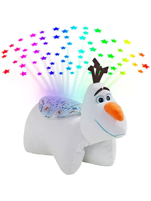Мягкая игрушка-ночник Олаф Sleeptime Lite из мультфильма «Холодное сердце 2» от Disney Pillow Pets