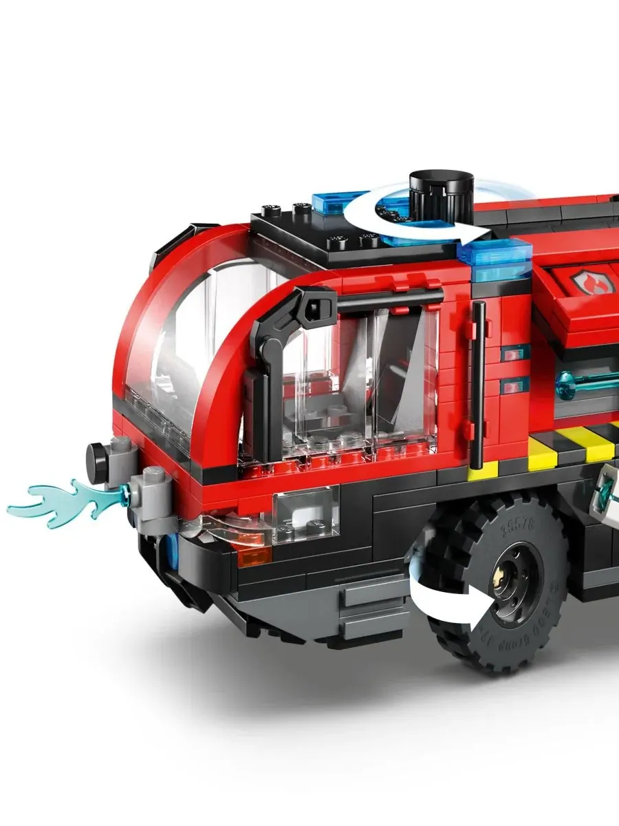 Конструктор «Пожарная машина городского аэропорта», номер 60499, 691 деталь Lego — изображение 4 из 6, нет цвета