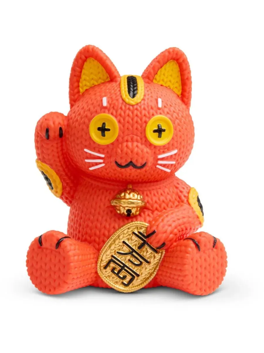 Коллекционная виниловая фигурка Beckoning Cat - Health Handmade By Robots