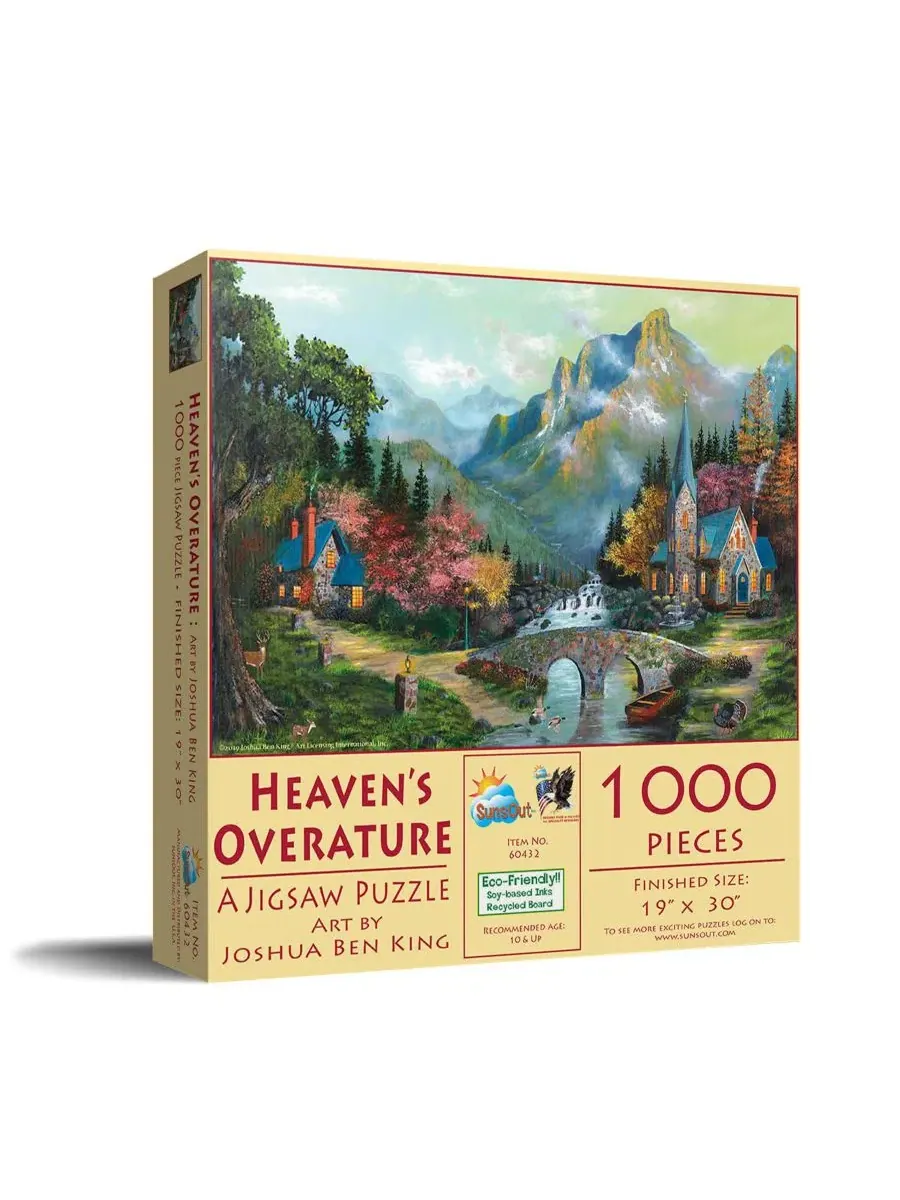 Пазл 1000 деталей Heaven's Overature SunsOut, 48 x 76 см
