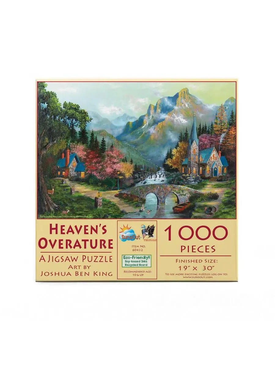 Пазл 1000 деталей Heaven's Overature SunsOut, 48 x 76 см — изображение 2 из 5, нет цвета