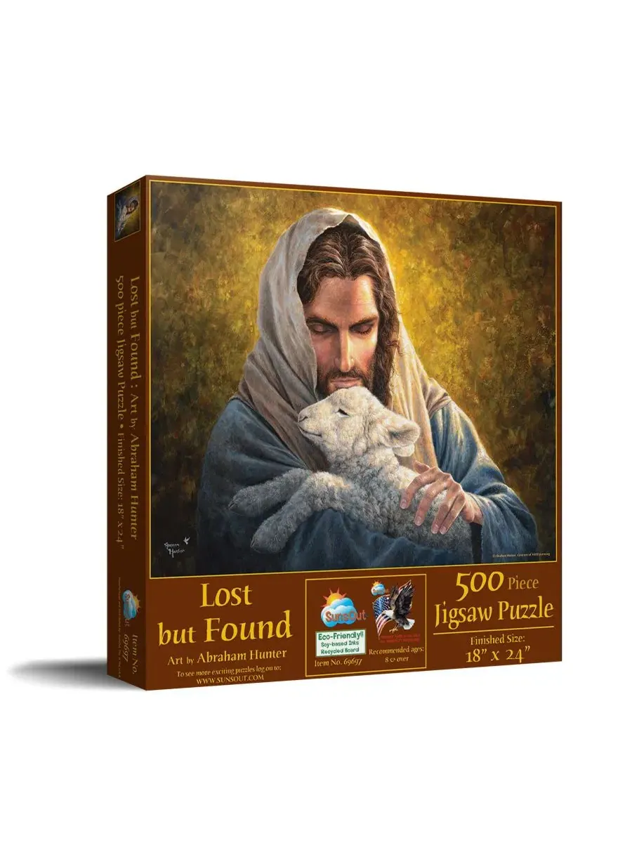 Пазл 500 деталей Lost but Found SunsOut, 45x61 см