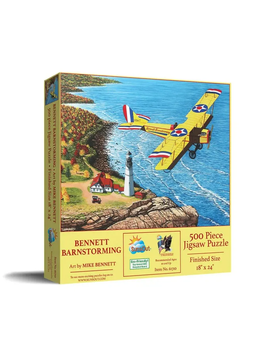 Пазл Bennett's Barnstorming 500 деталей SunsOut