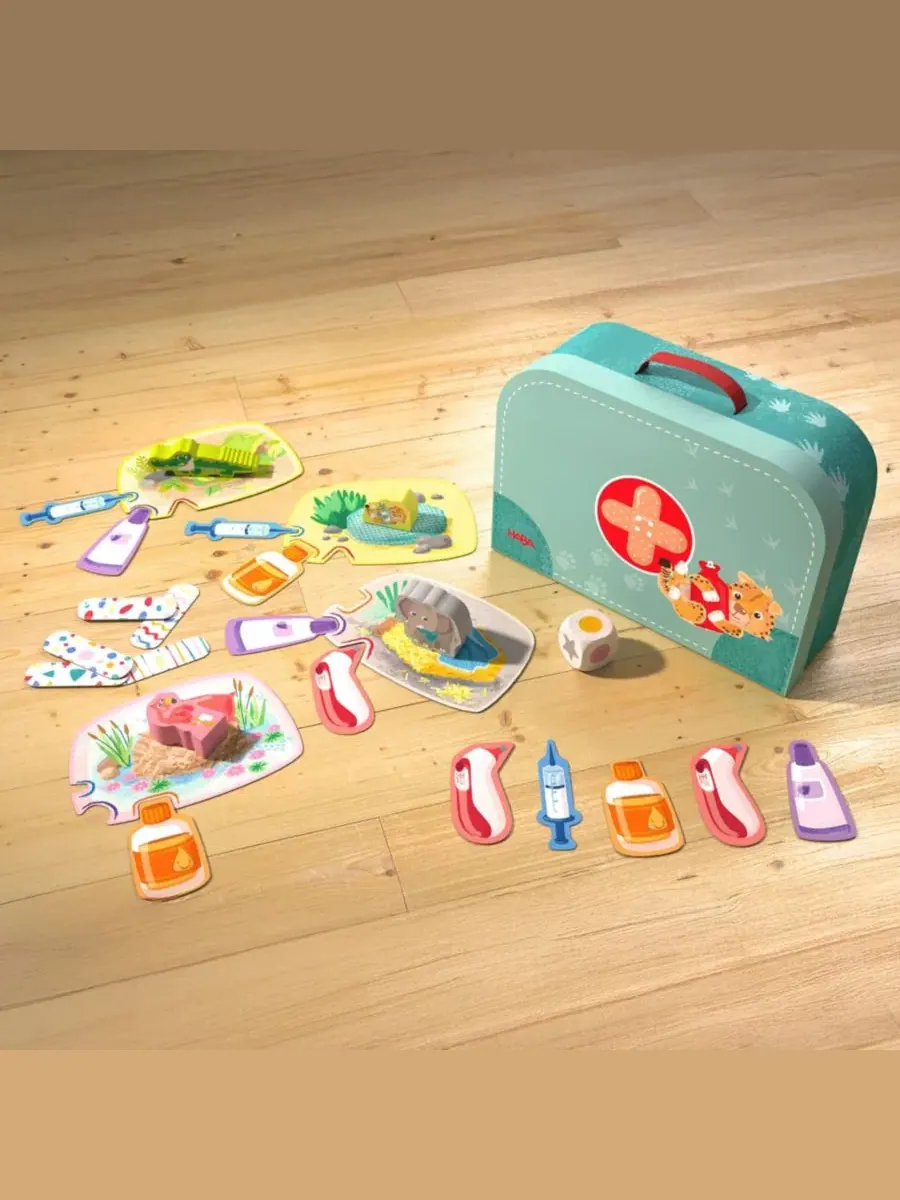 Настольная игра My Very First Games - At the Vet Haba — изображение 2 из 8, мульти