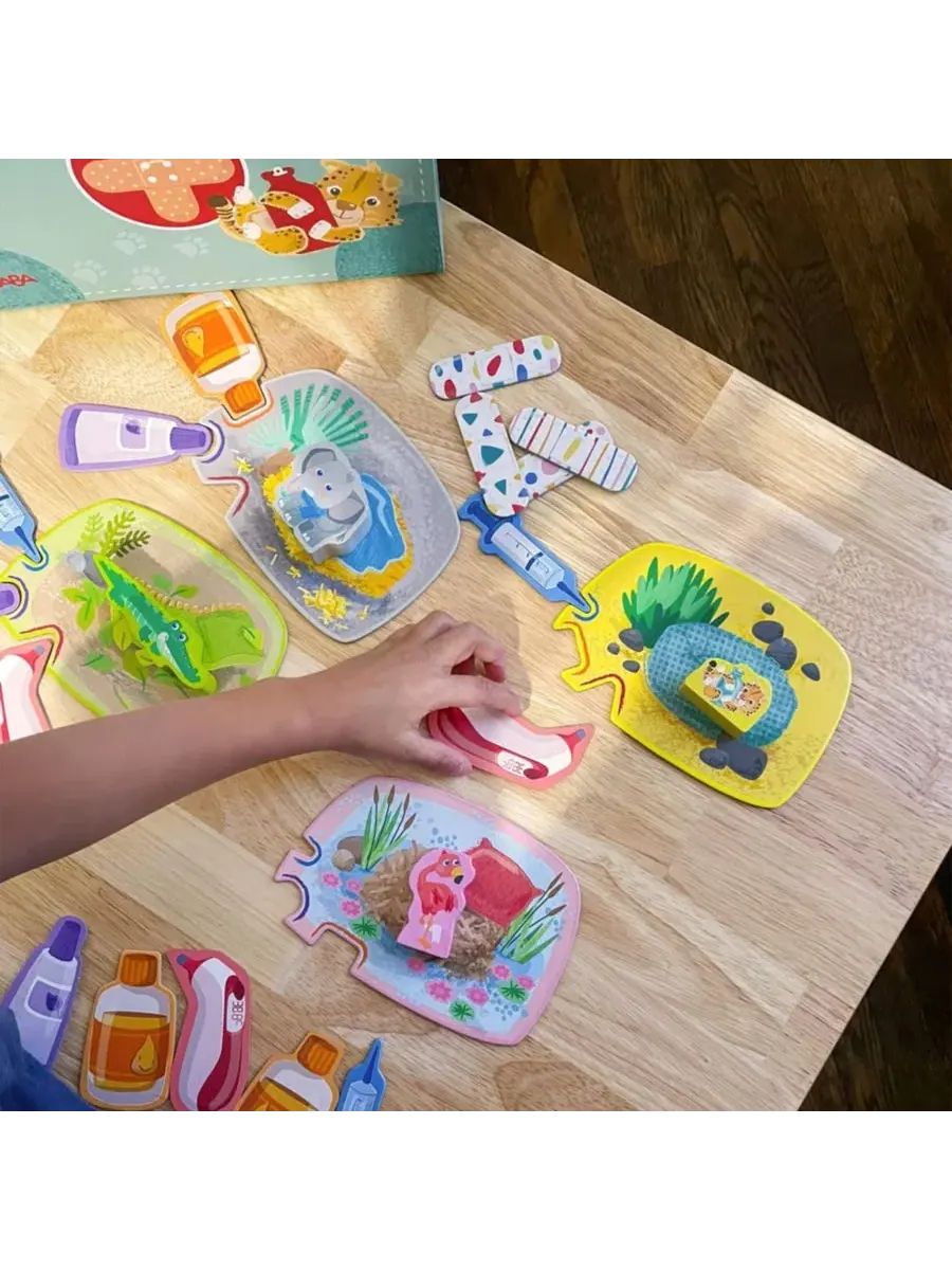 Настольная игра My Very First Games - At the Vet Haba — изображение 3 из 8, мульти