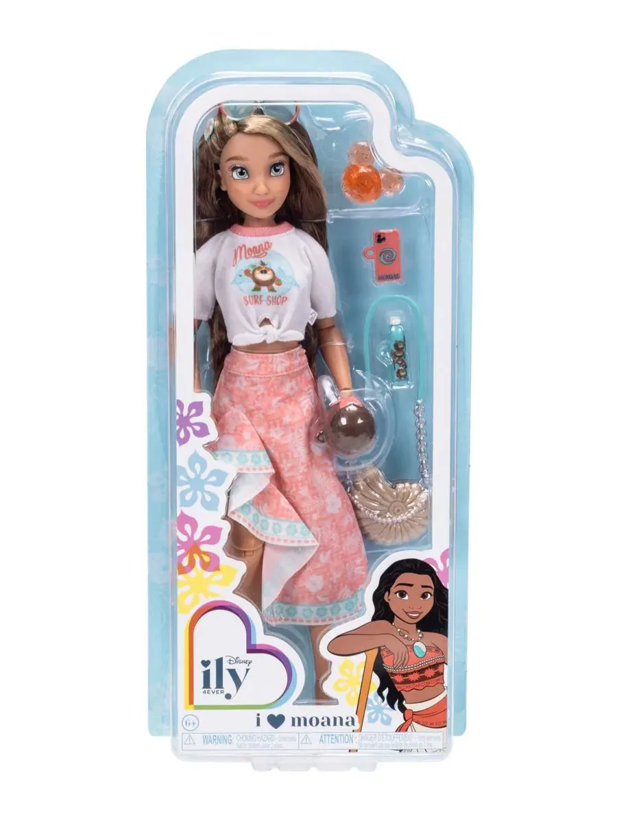 Кукла 11,5 дюймов Moana Inspired Fashion Disney Princess — изображение 2 из 3, нет цвета