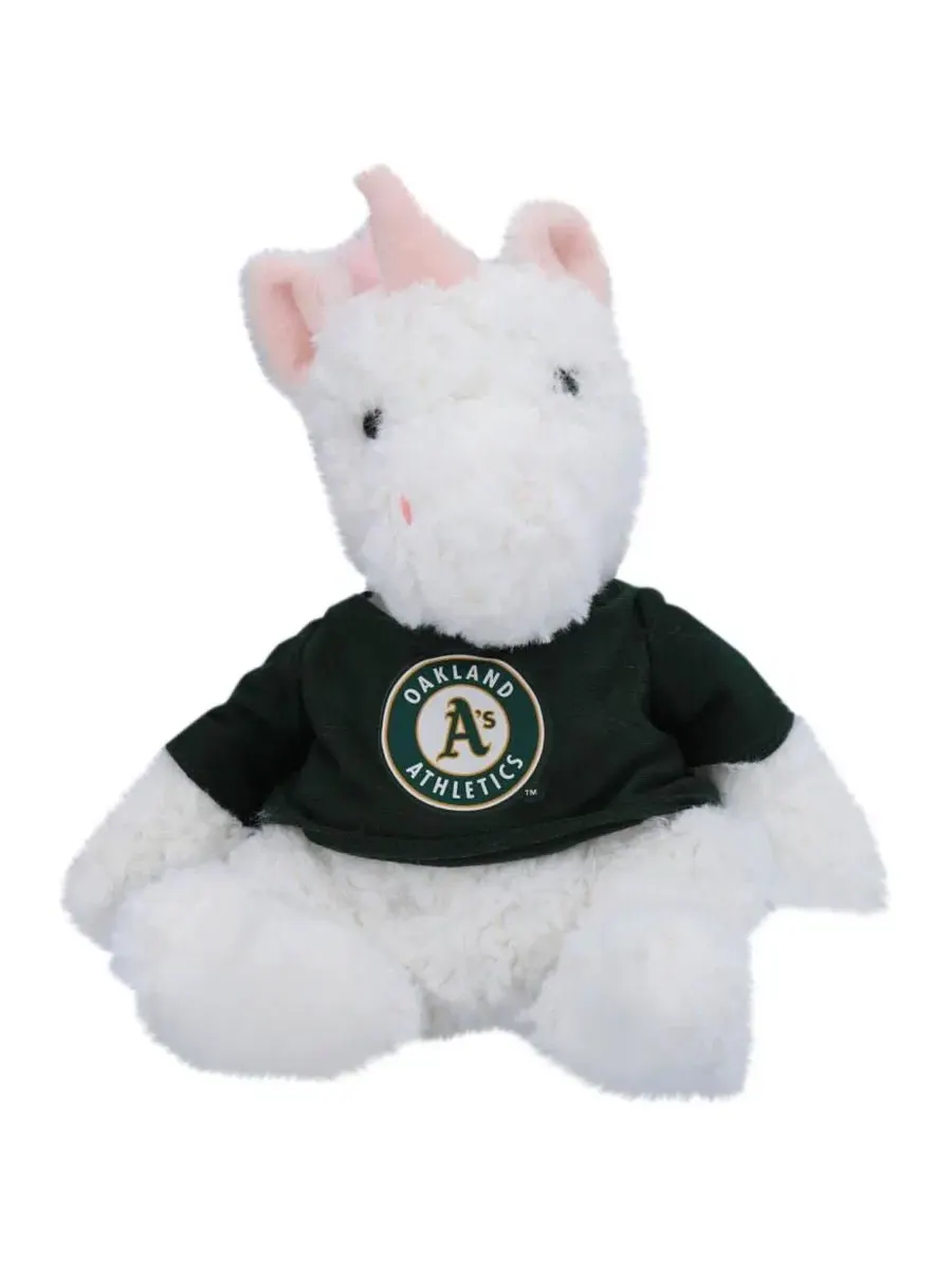 Мягкая игрушка-единорог с футболкой Oakland Athletics Mascot Factory