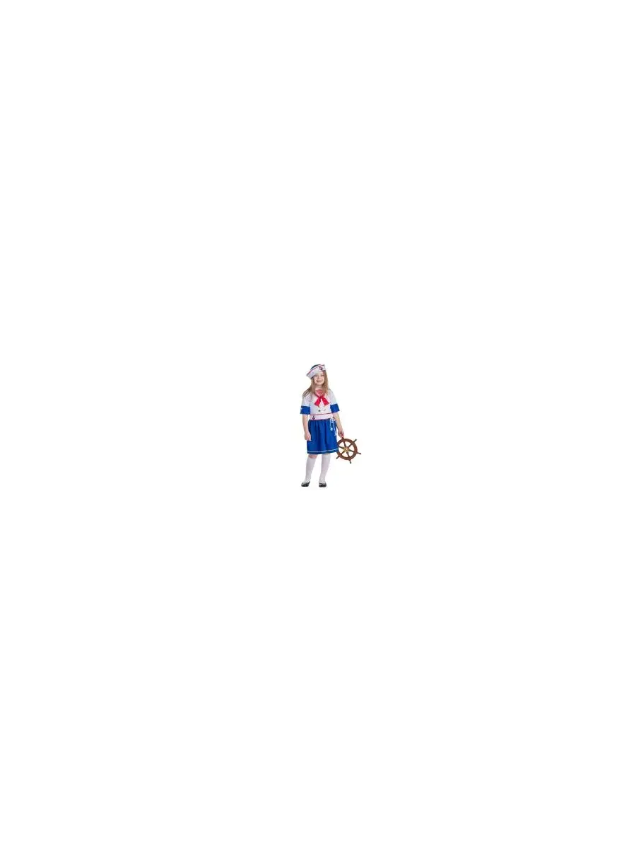 Костюм матроски для девочек (детский) Dress Up America — изображение 2 из 2, синий