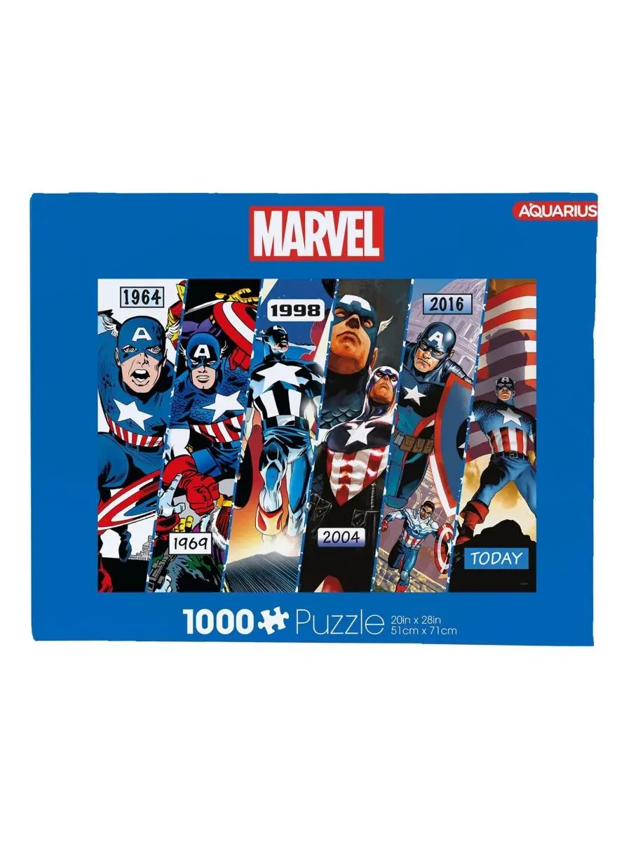 Пазл Marvel «Хронология Капитана Америки», 1000 деталей Nmr Distribution