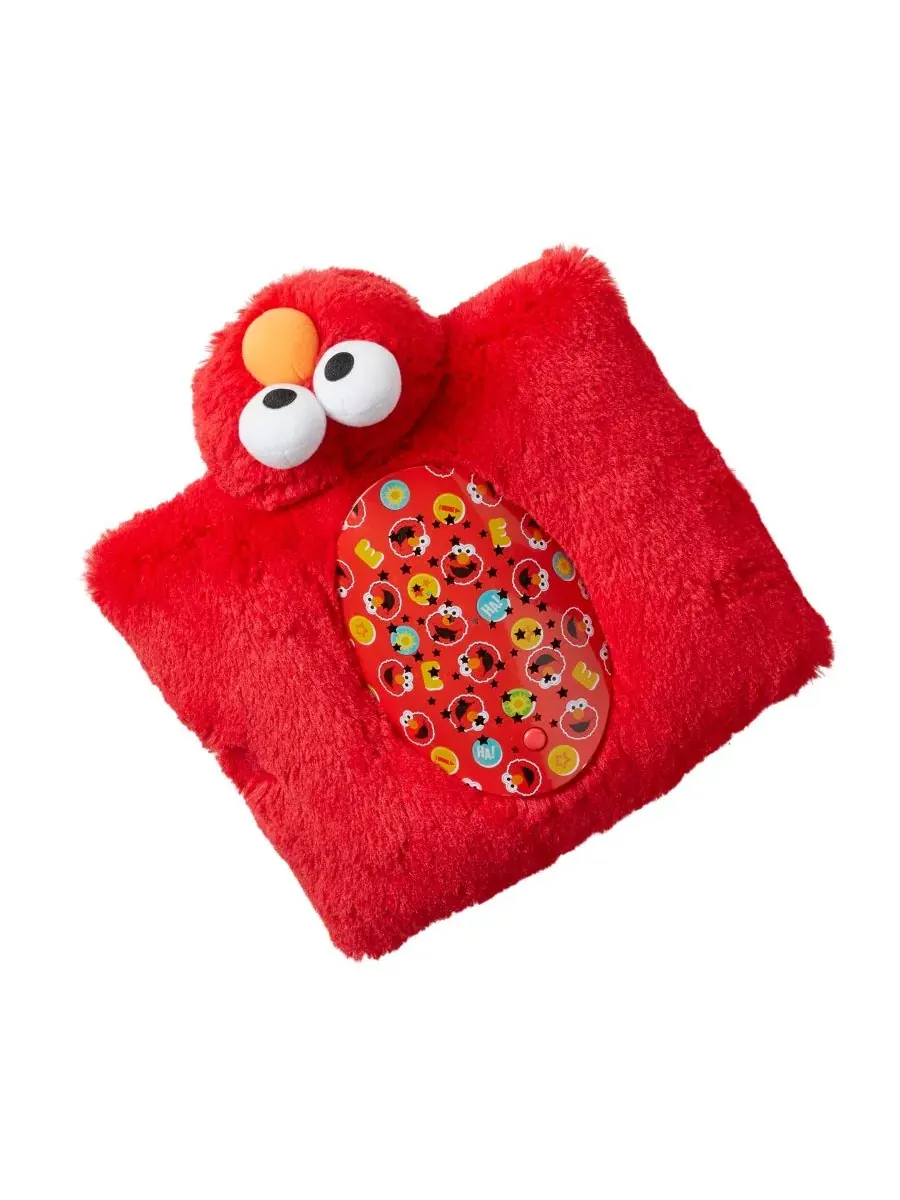 Мягкая игрушка-ночник Sesame Street Elmo Sleeptime Lite Pillow Pets — изображение 4 из 8, красный