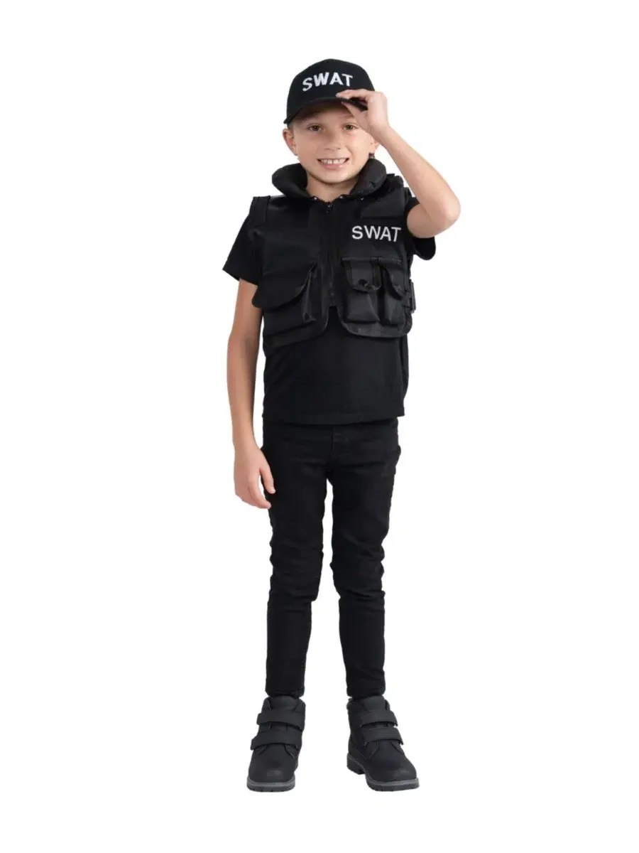 Костюм SWAT Vest and Cap Set Dress Up America