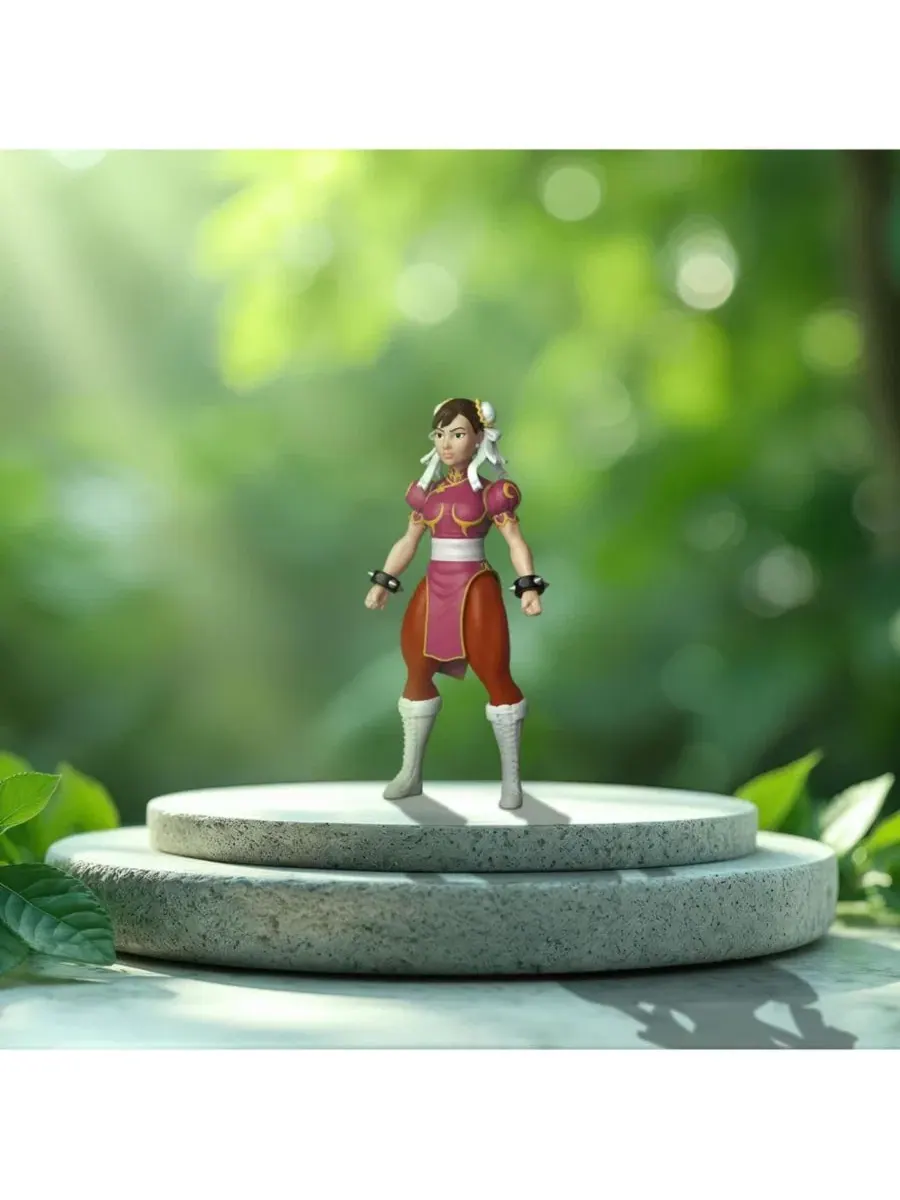Фигурка Funko Funko по игре Savage World Street Fighter, Чун Ли в розовом платье (редкая фигурка) — изображение 5 из 6