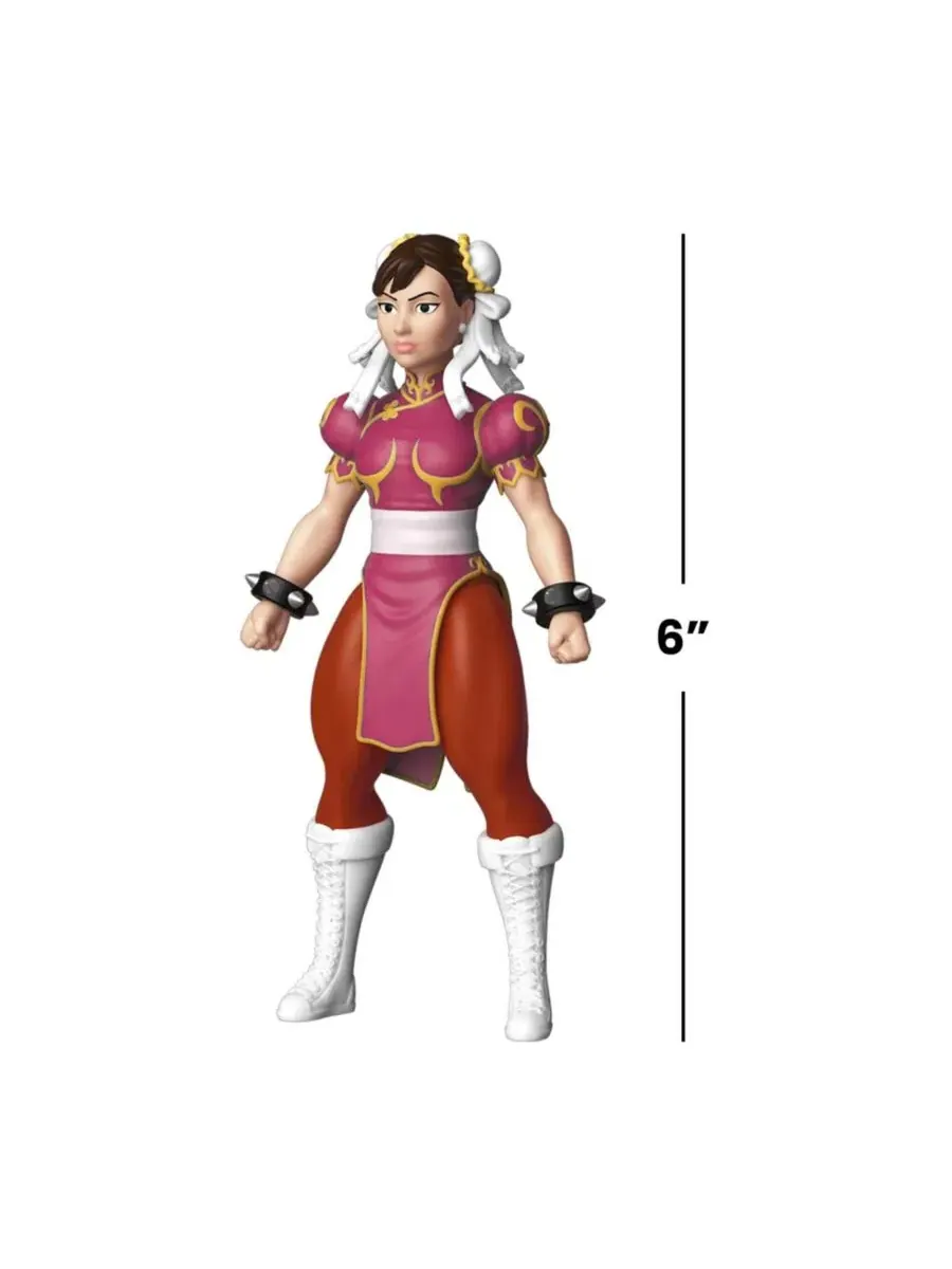 Фигурка Funko Funko по игре Savage World Street Fighter, Чун Ли в розовом платье (редкая фигурка) — изображение 6 из 6