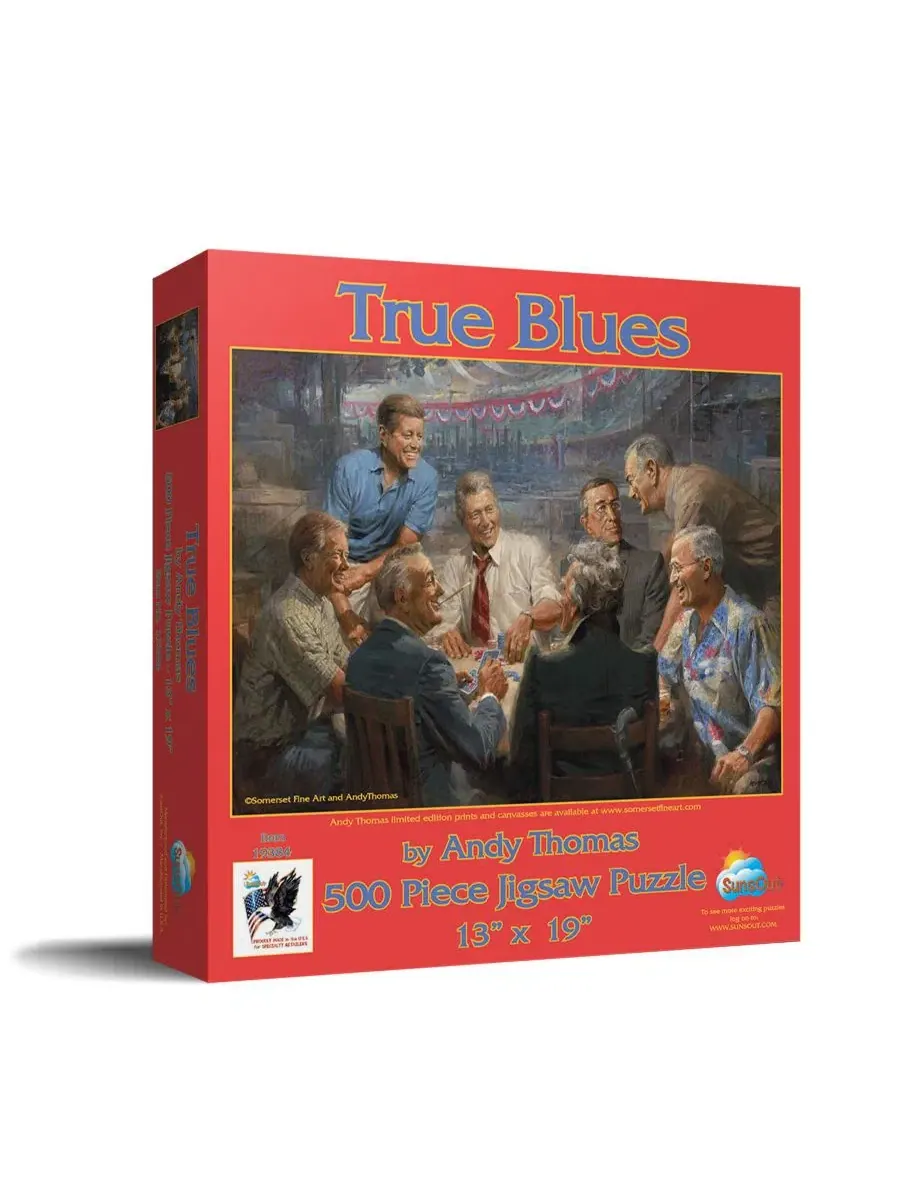 Пазл True Blues из 500 деталей для взрослых Sunsout