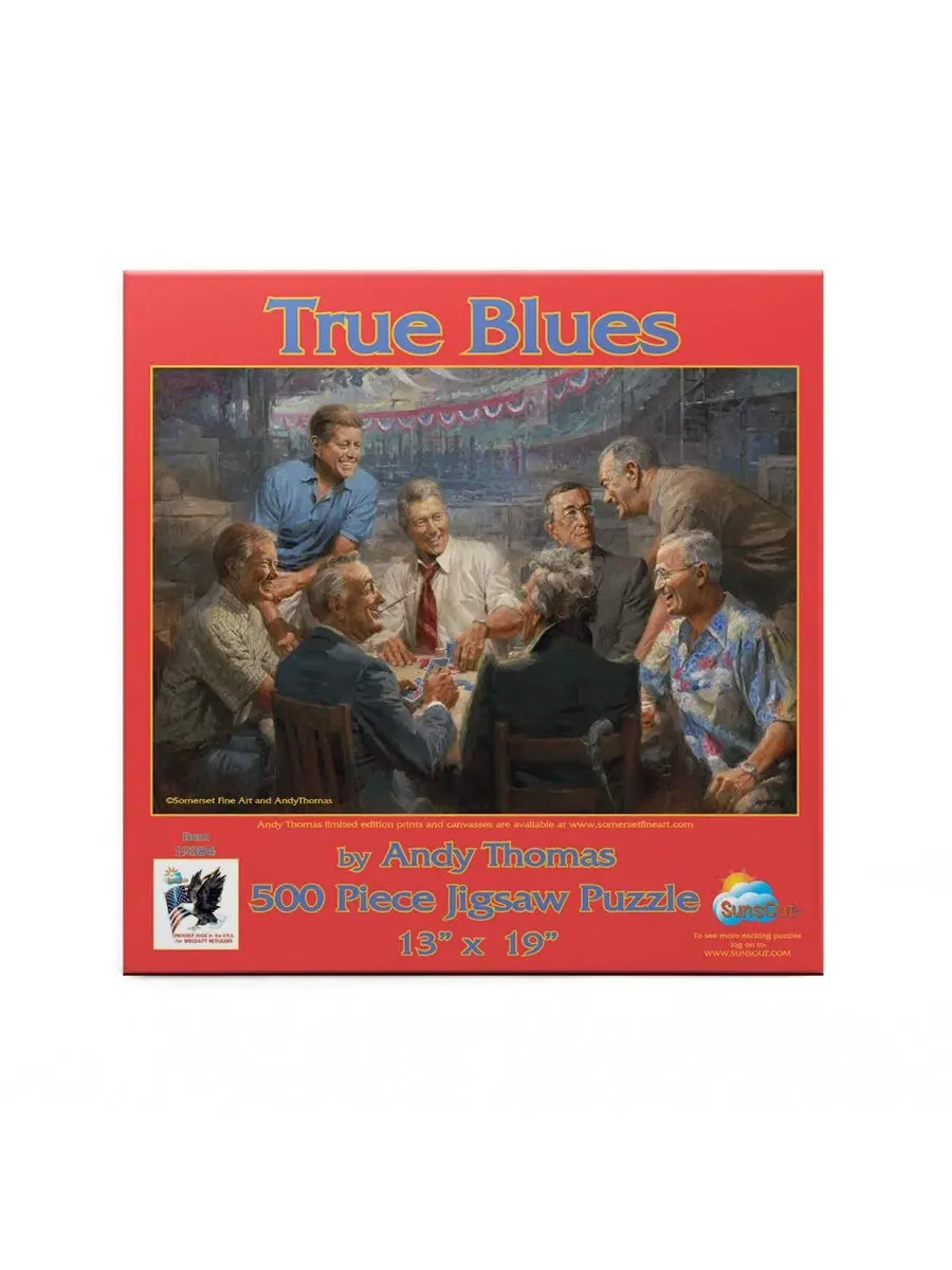 Пазл True Blues из 500 деталей для взрослых Sunsout — изображение 3 из 5, нет цвета