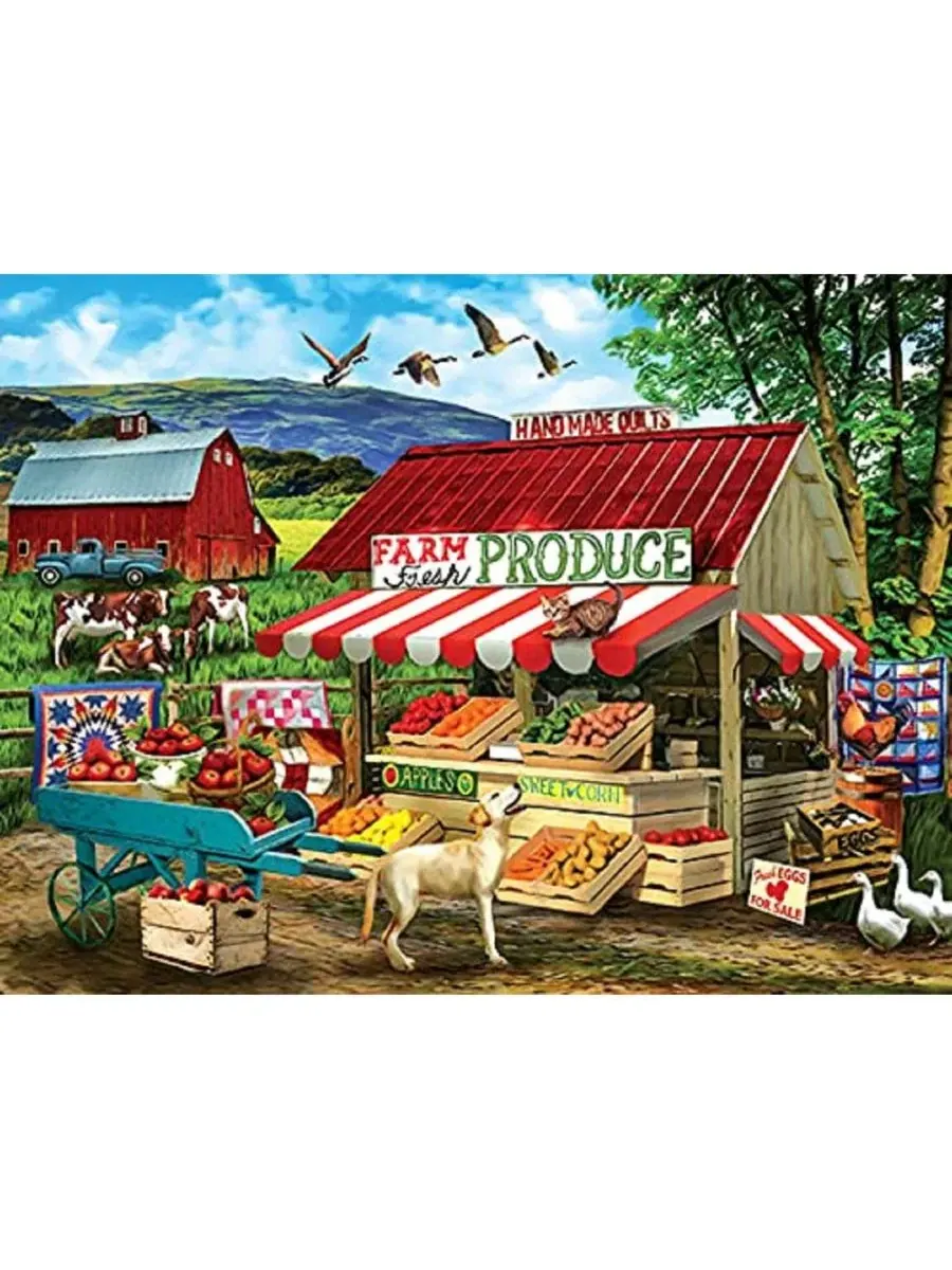Пазл Pure Country из 1000 деталей для взрослых Sunsout — изображение 3 из 5, нет цвета