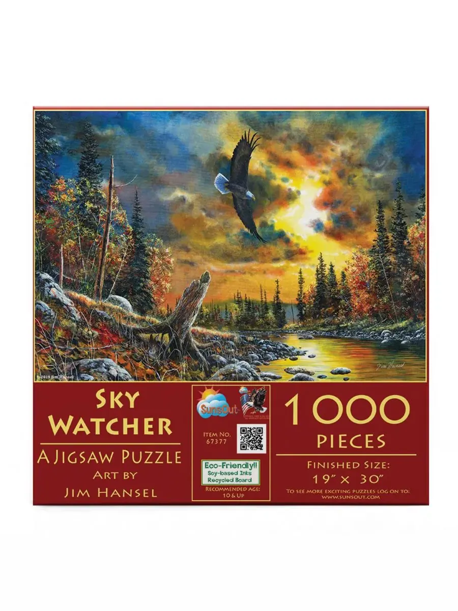 Пазл Sky Watcher из 1000 деталей для взрослых Sunsout — изображение 2 из 5, нет цвета