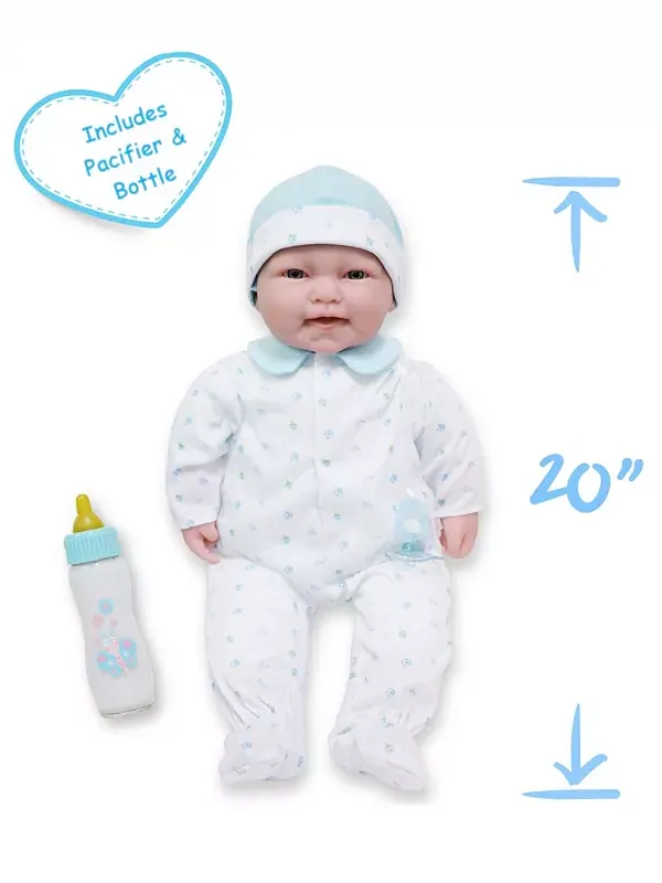 Кукла-Младенец La baby, 20 дюймов, мягкое тело — изображение 2 из 4, синий