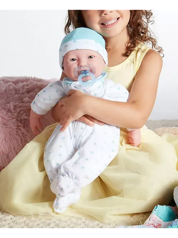 Кукла-Младенец La baby, 20 дюймов, мягкое тело — изображение 3 из 4, синий
