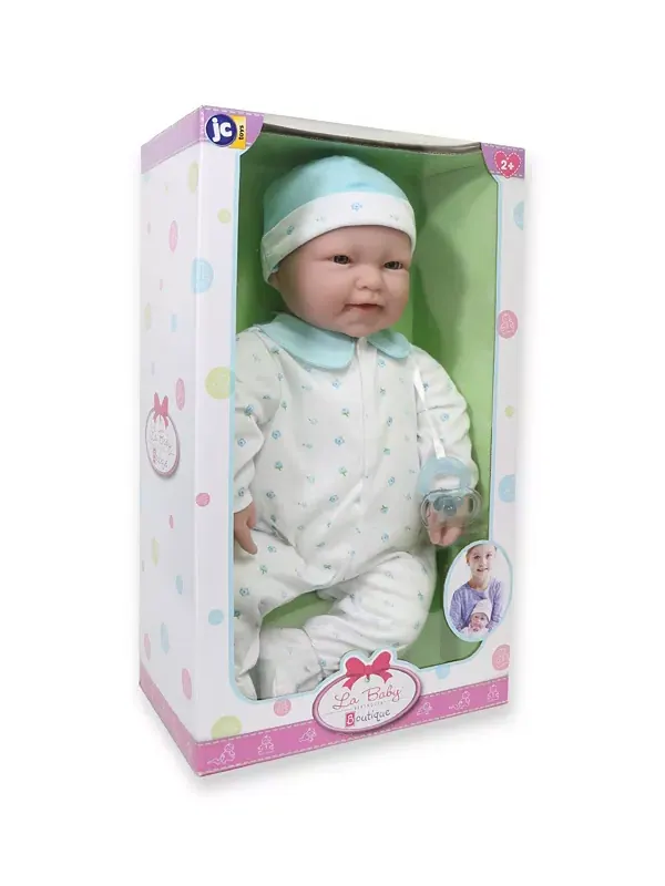 Кукла-Младенец La baby, 20 дюймов, мягкое тело — изображение 4 из 4, синий