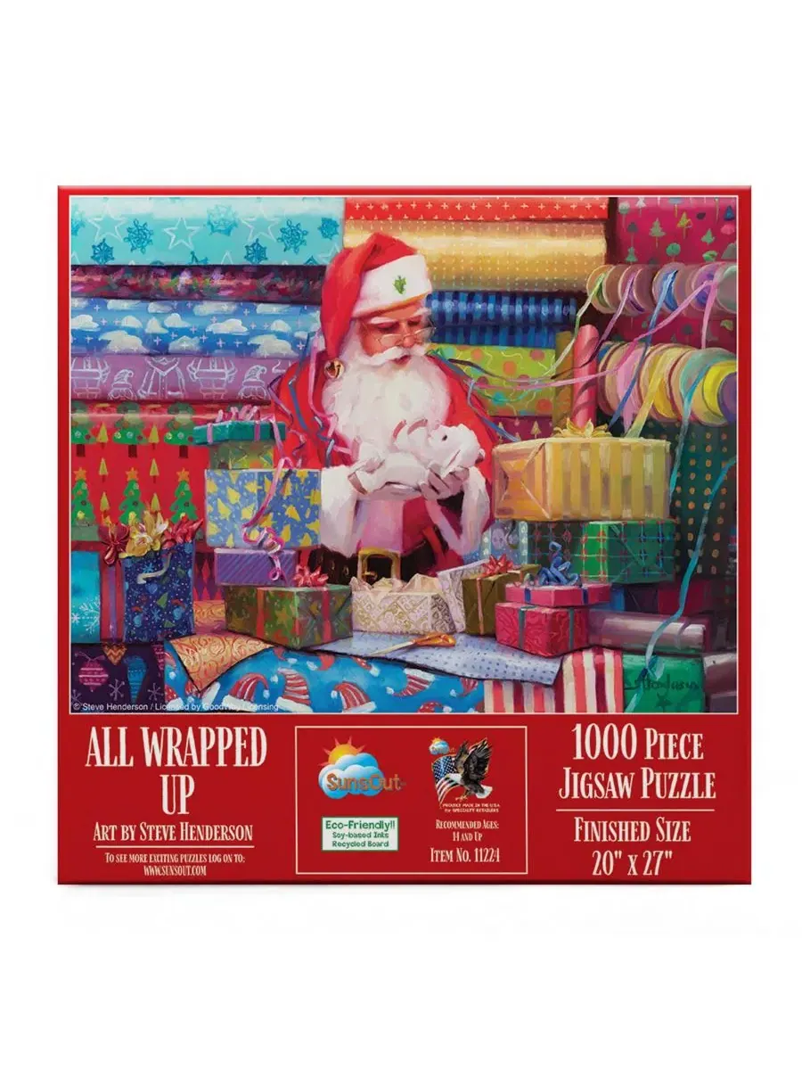 Пазл 1000 деталей «All Wrapped Up» SunsOut — изображение 3 из 5, нет цвета