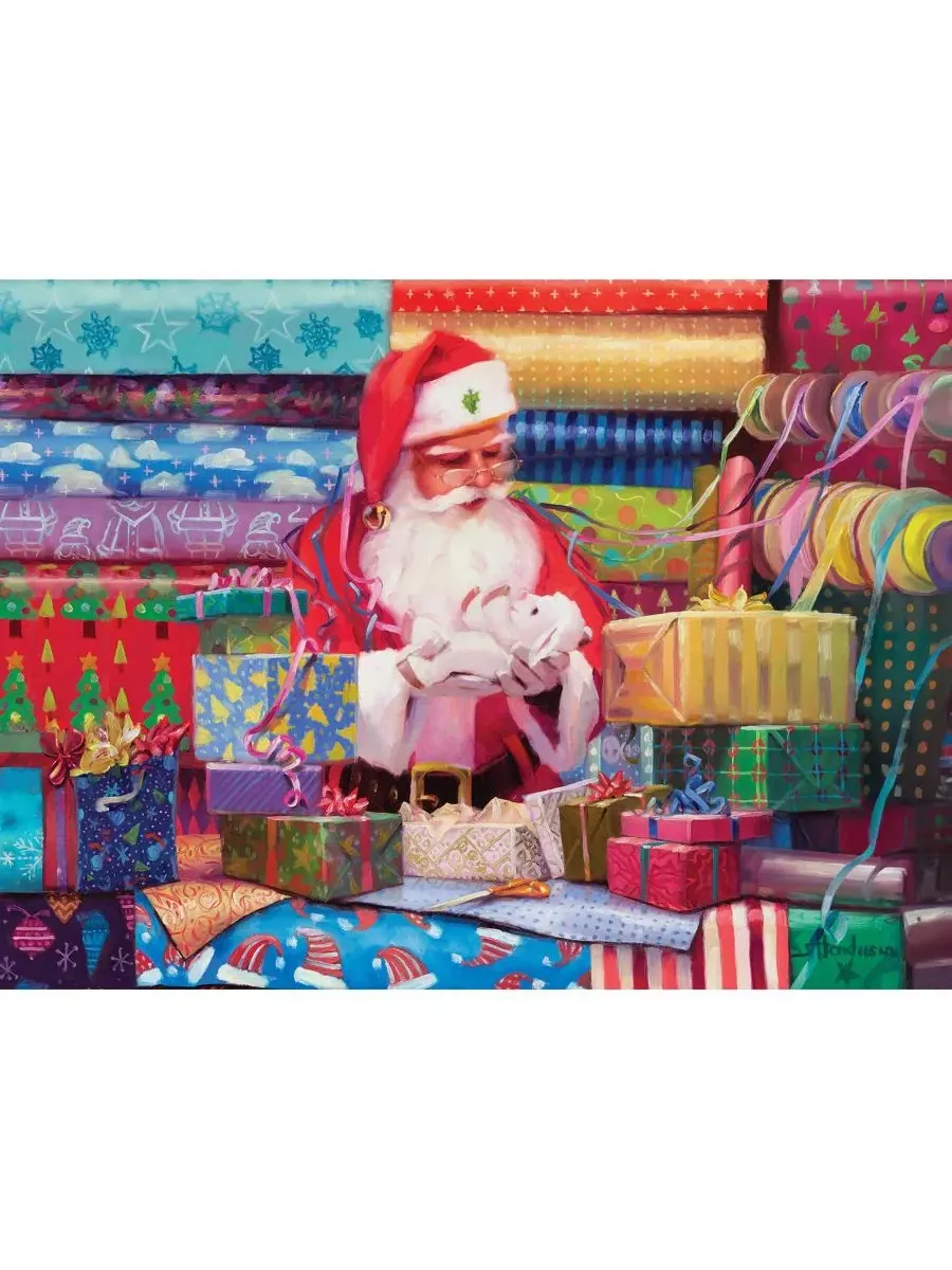 Пазл 1000 деталей «All Wrapped Up» SunsOut — изображение 4 из 5, нет цвета