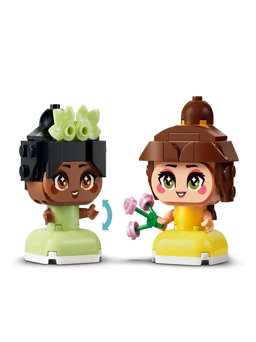 Конструктор Disney Princess Mini Belle and Tiana with Castle Building Toy 43291, 358 деталей Lego — изображение 5 из 6
