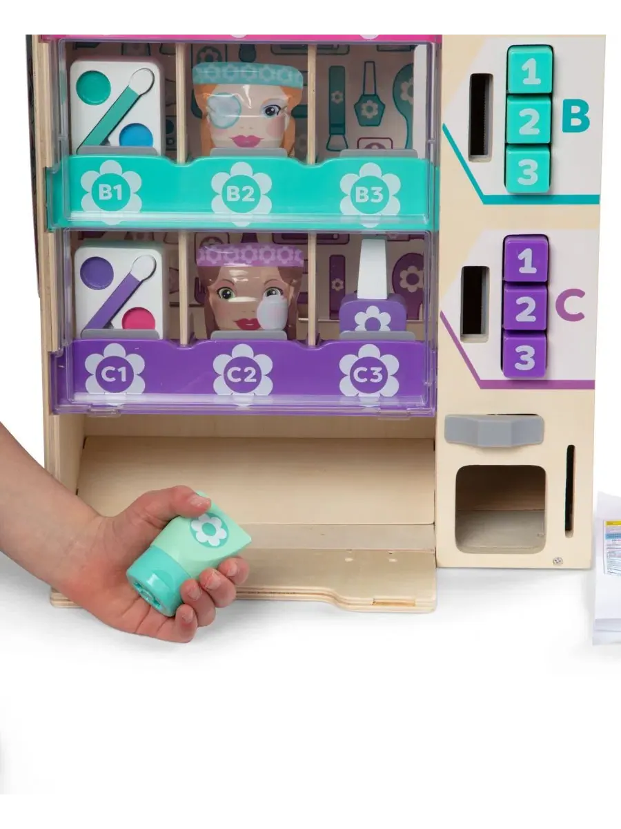 Игровой набор «Торговый автомат косметики Melissa & Doug» Melissa And Doug — изображение 3 из 4, нет цвета