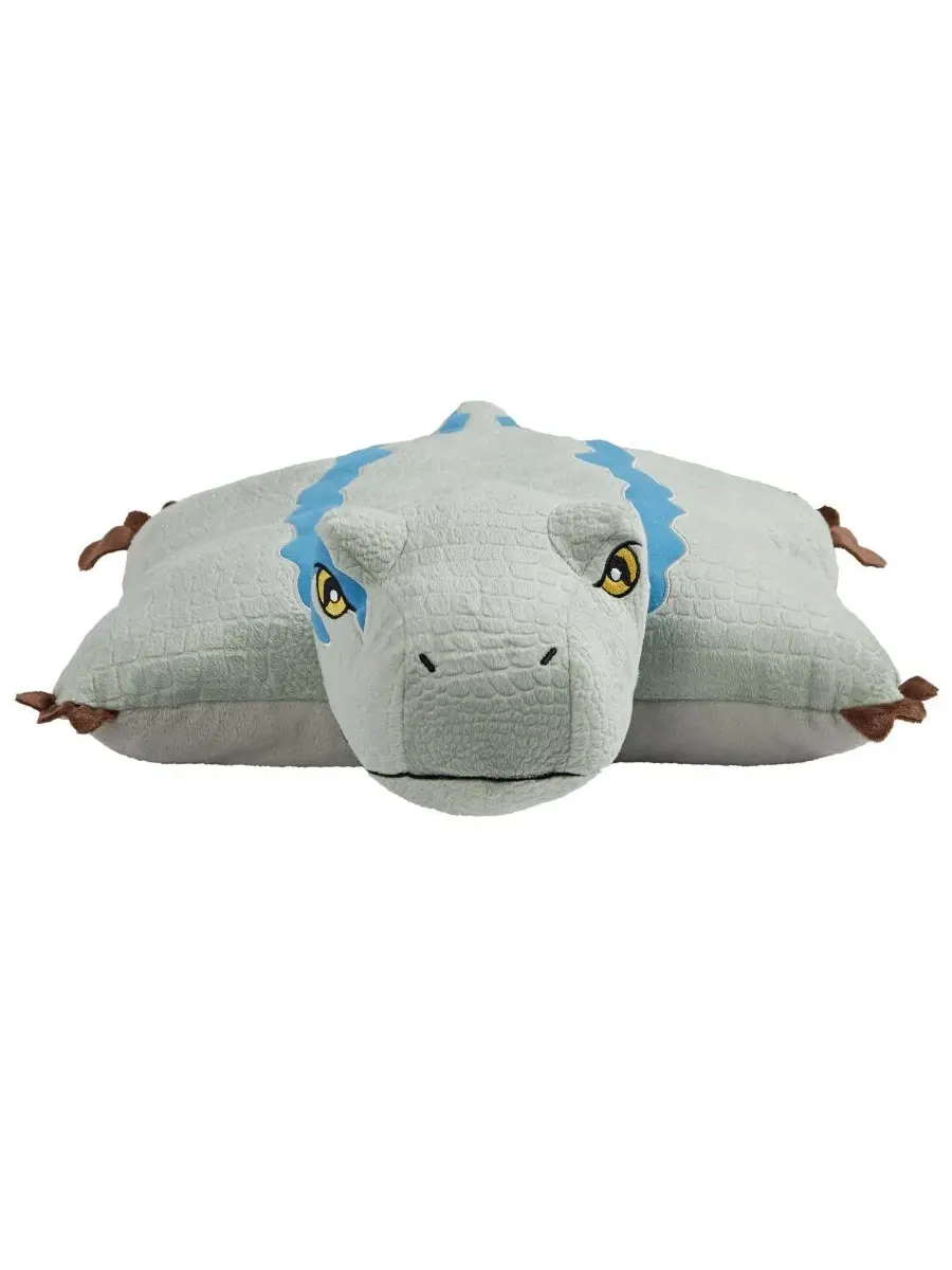 Мягкая плюшевая игрушка-подушка "Парк Юрского периода", 41 см (40 см) Pillow Pets — изображение 2 из 7, синий