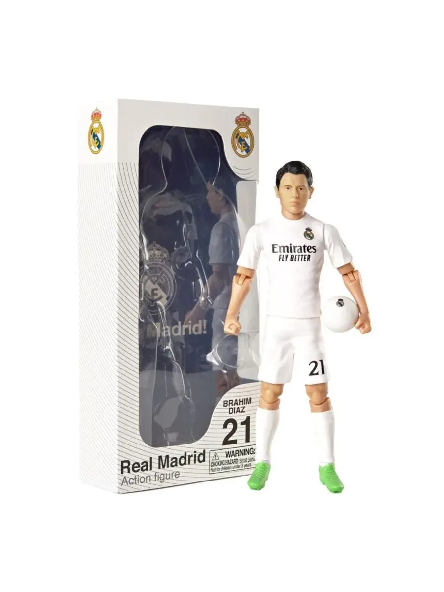 Фигурка коллекционная Brahim Diaz Real Madrid, 20 см