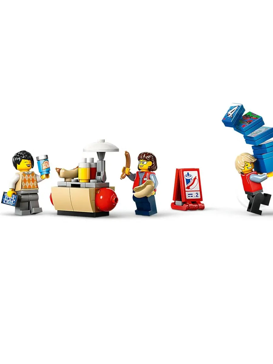 Игровой набор LEGO City Желтый грузовик доставки 60440 — изображение 3 из 14, мульти
