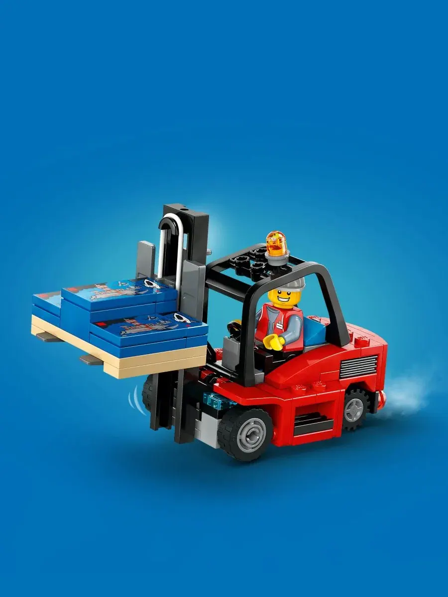 Игровой набор LEGO City Желтый грузовик доставки 60440 — изображение 8 из 14, мульти