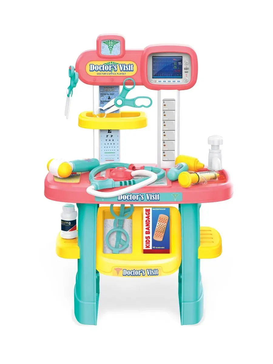 Игровой набор доктора с реалистичными инструментами, 20 предметов World Tech Toys