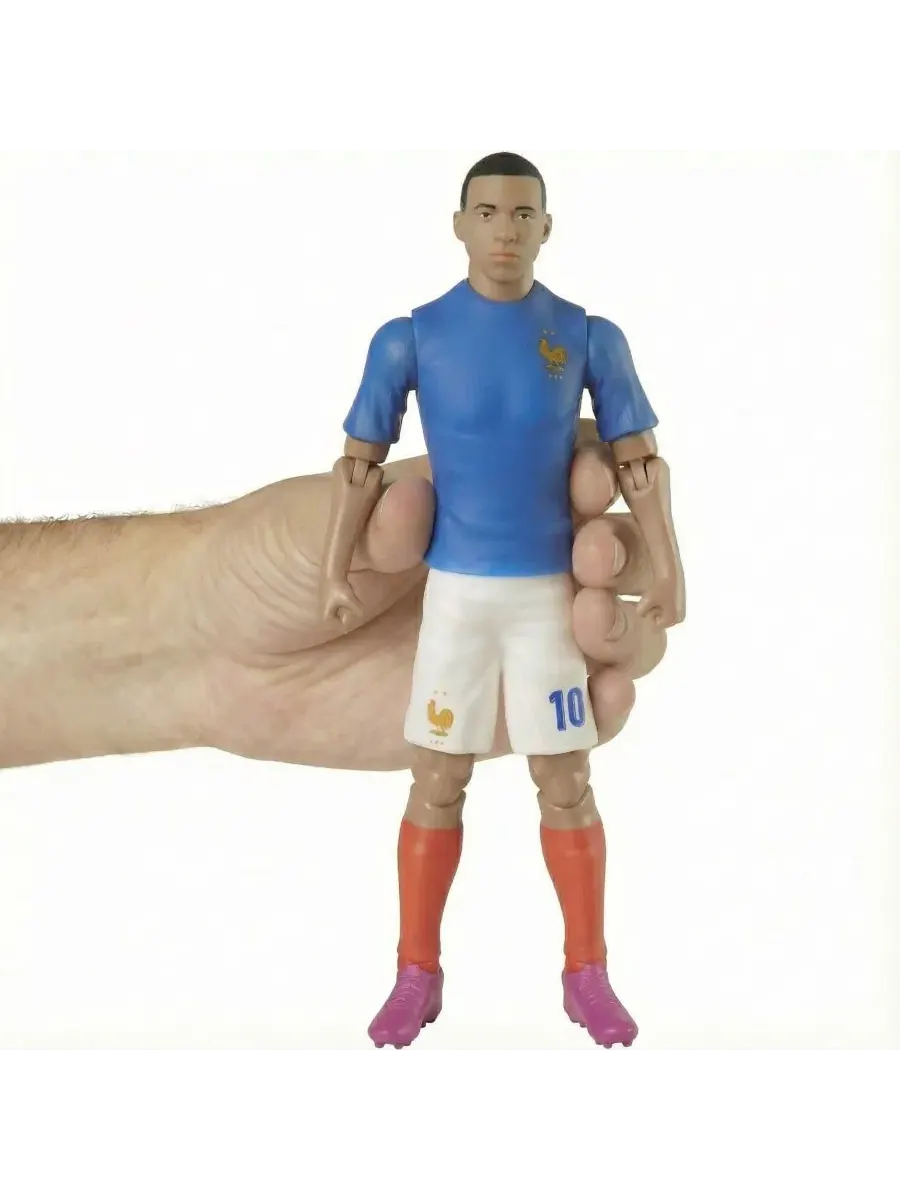 Коллекционная фигурка Килиана Мбаппе, 20 см, с 10 точками артикуляции Banbo Toys — изображение 4 из 9, мульти
