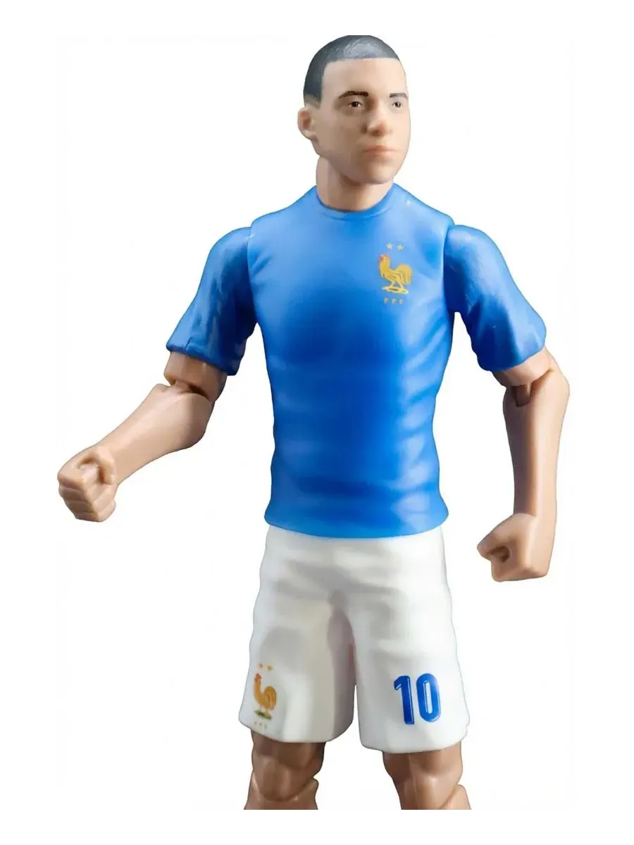 Коллекционная фигурка Килиана Мбаппе, 20 см, с 10 точками артикуляции Banbo Toys — изображение 7 из 9, мульти