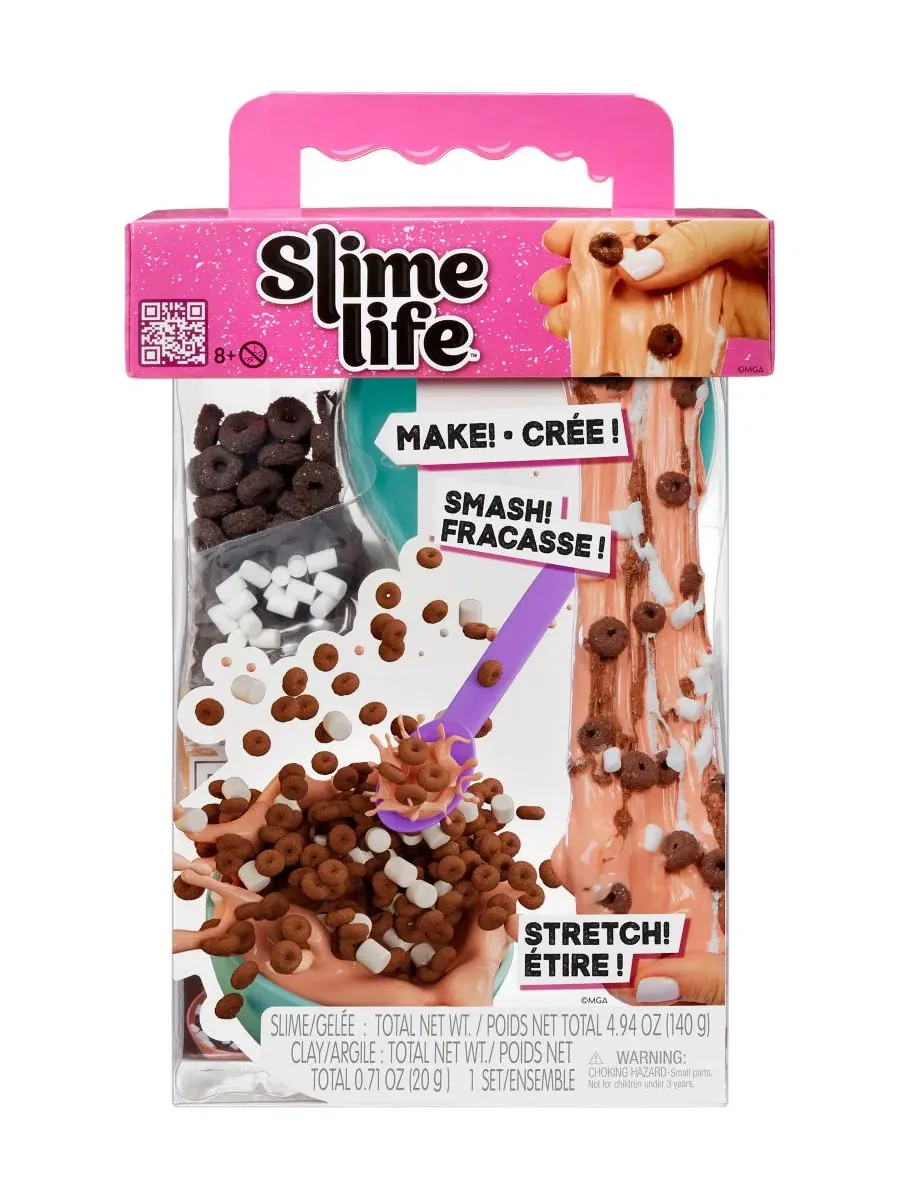 Набор для изготовления слайма своими руками «Миска шоколадных хлопьев» Slime Life