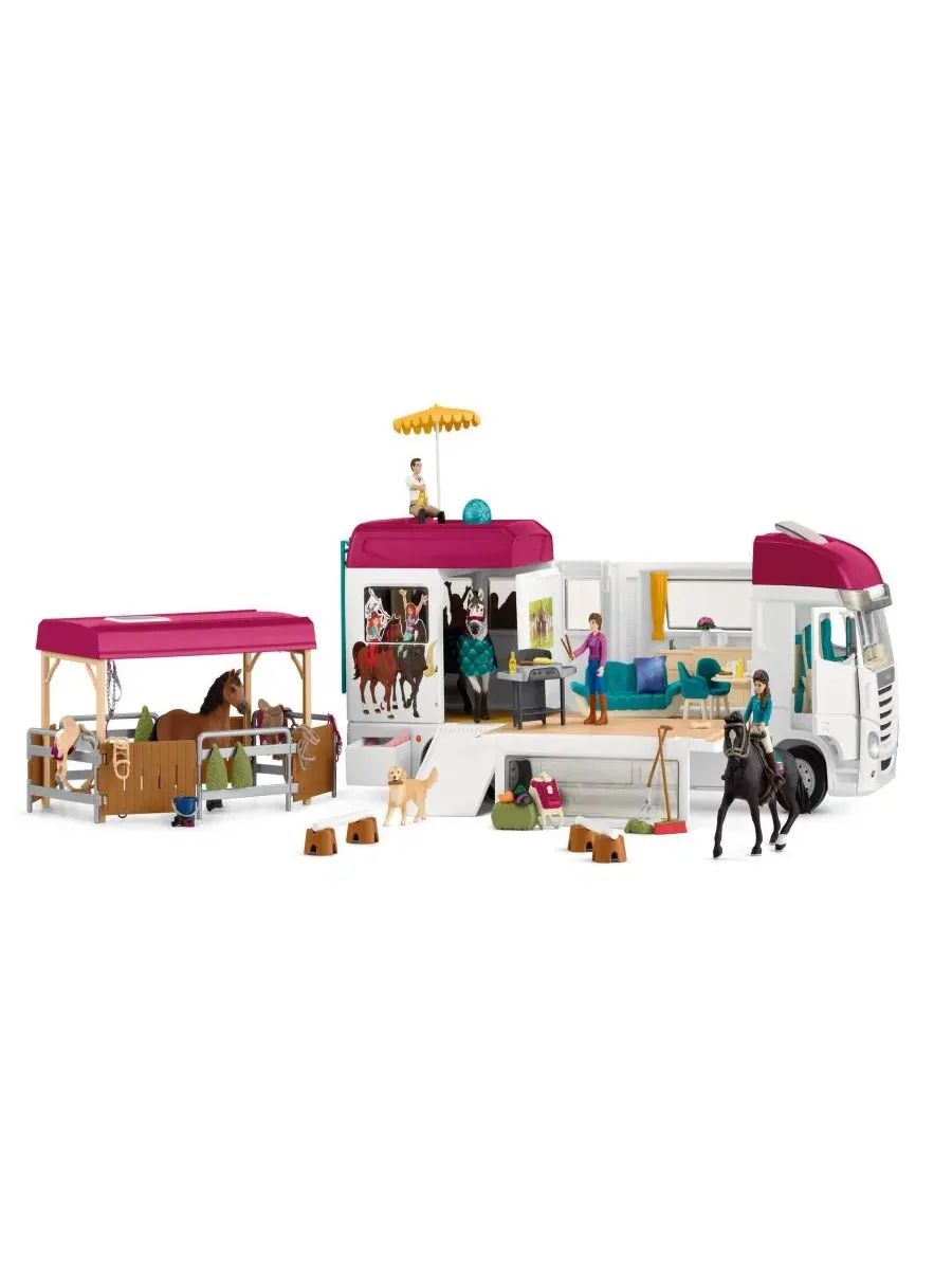 Игровой набор «Транспортер конного клуба» Schleich
