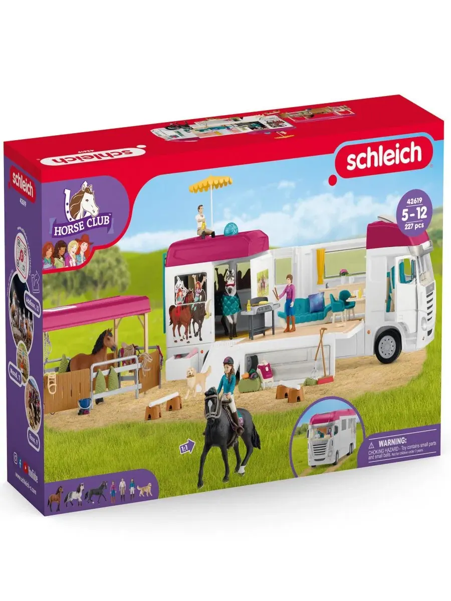 Игровой набор «Транспортер конного клуба» Schleich — изображение 2 из 8, мульти
