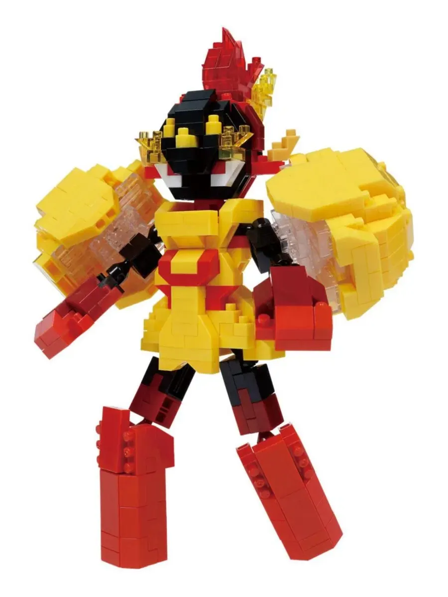 Конструктор Nanoblock Pokemon RS Series Armarouge Building Kit Bandai — изображение 2 из 3, нет цвета