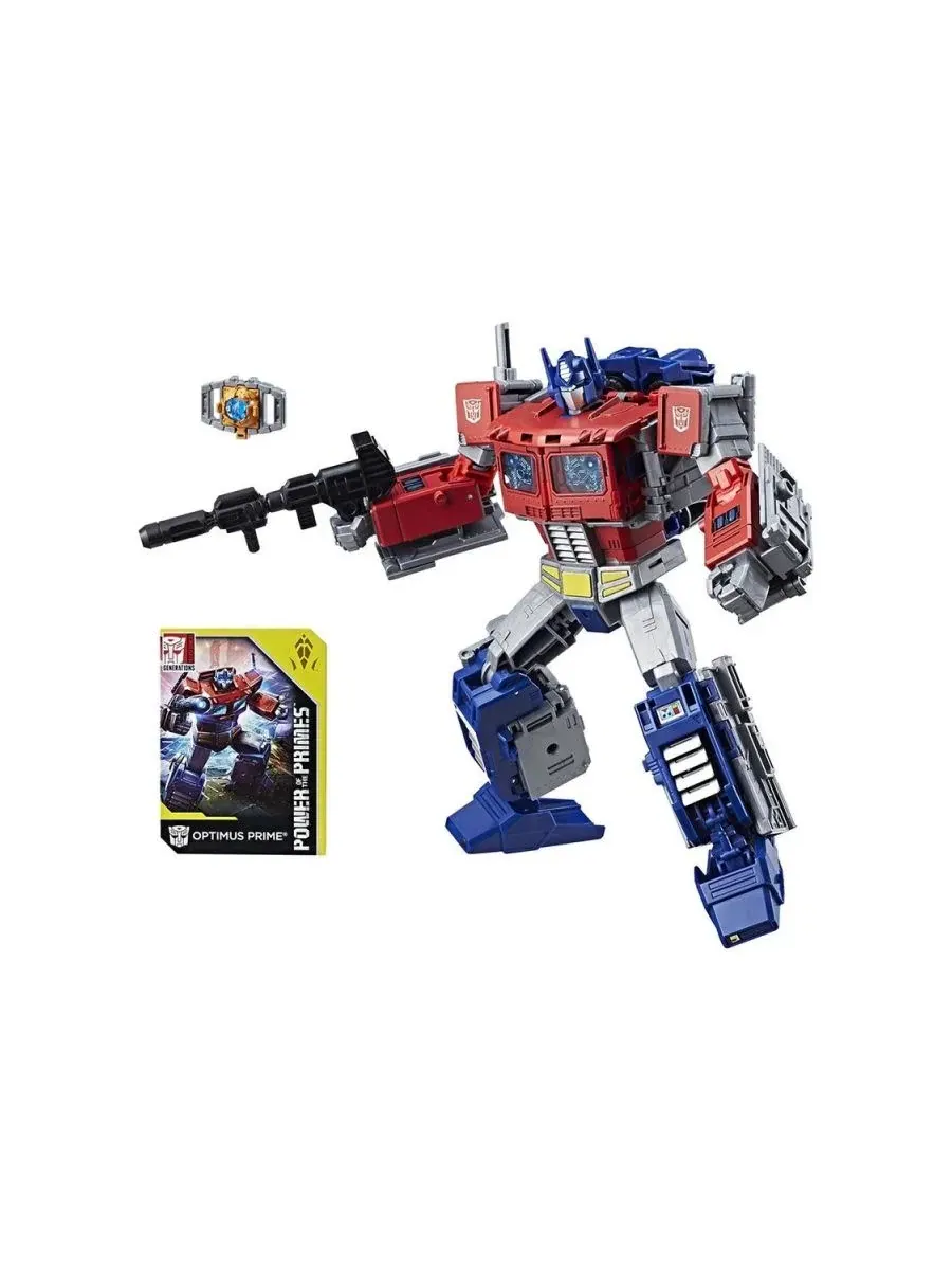 Эволюционная фигурка Optimus Prime Leader Class Transformers — изображение 2 из 5, нет цвета