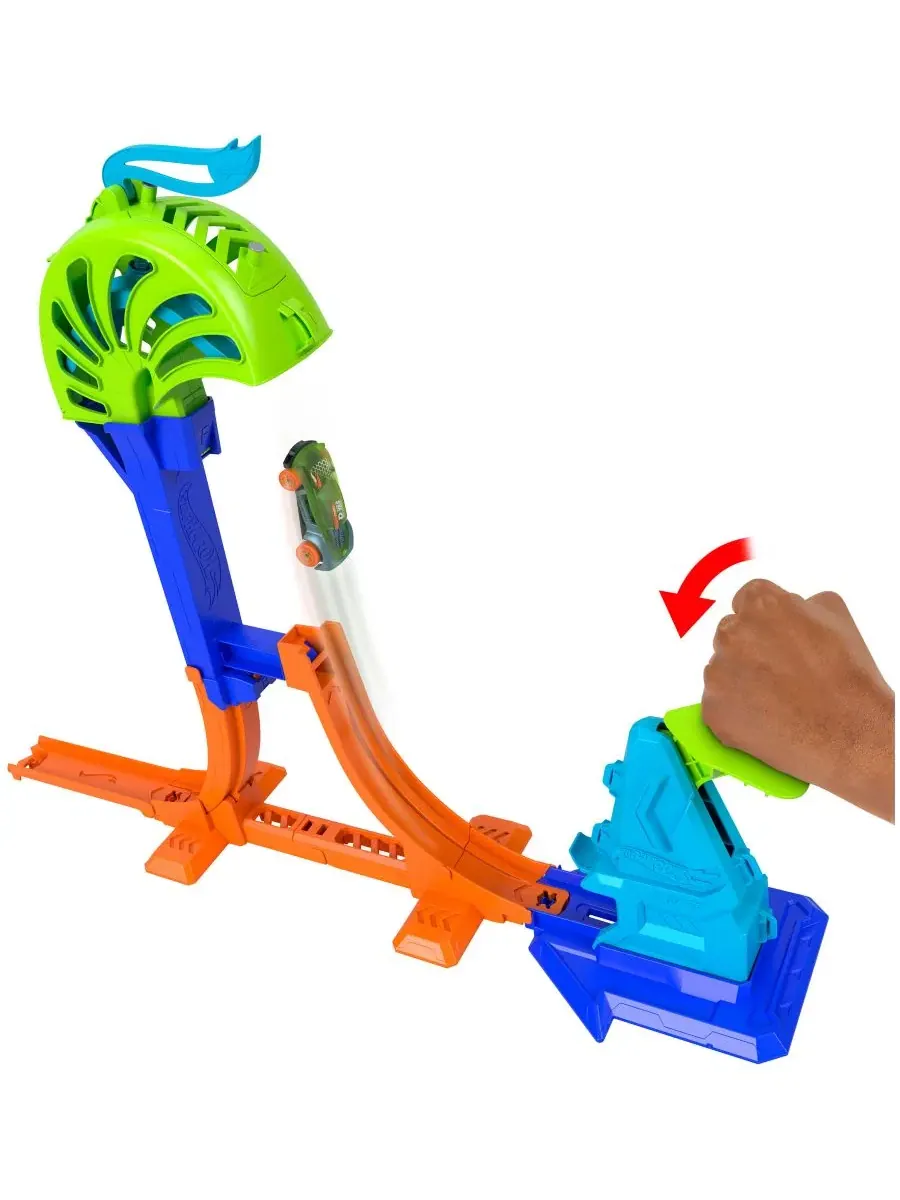 Трюковые трассы, набор трасс для мощного запуска, чемпионский трек Hot Wheels — изображение 3 из 3, нет цвета