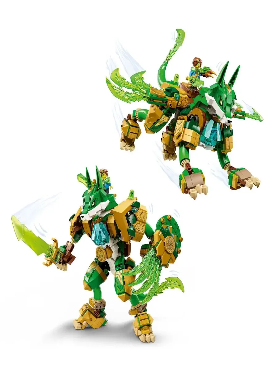 Конструктор DREAMZzz Fox Guardian Mech Building Toy 71508, 883 детали Lego — изображение 3 из 6, нет цвета