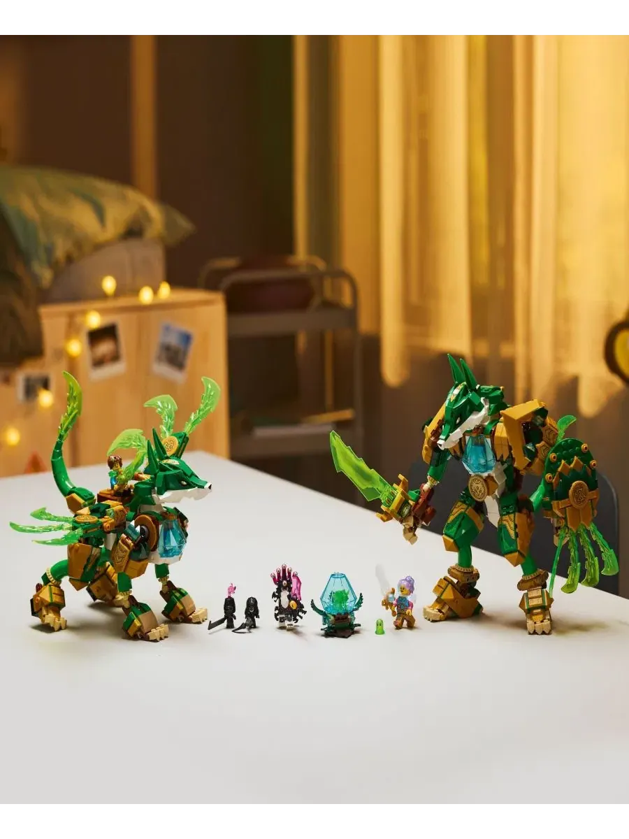 Конструктор DREAMZzz Fox Guardian Mech Building Toy 71508, 883 детали Lego — изображение 4 из 6, нет цвета