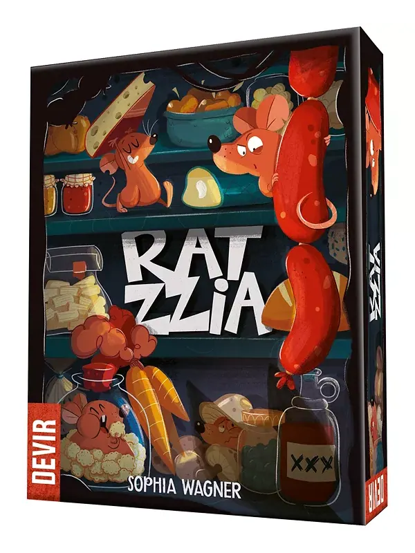 Семейная настольная игра Ratzzia Devir — мульти