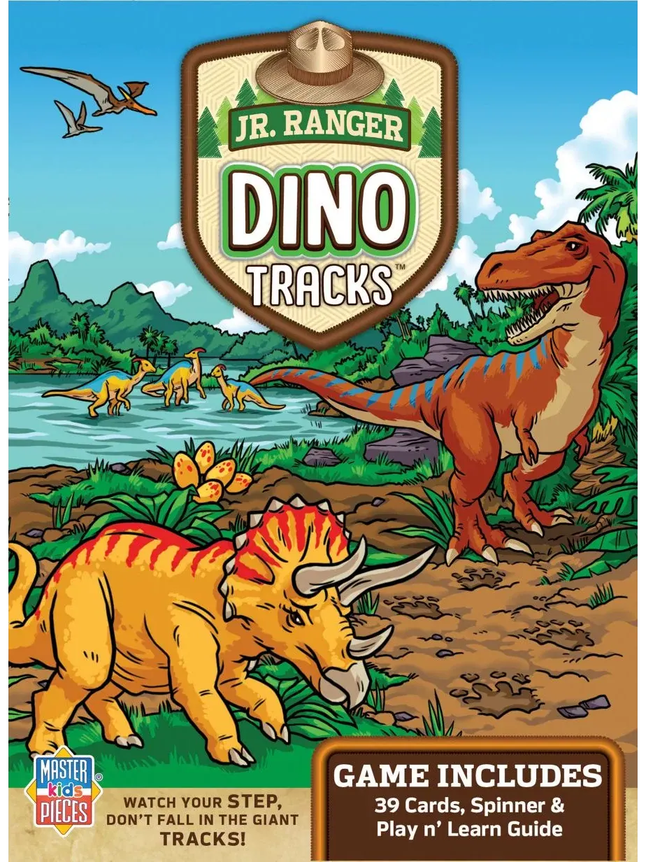 Карточная игра "Jr. Ranger Dino Tracks" Masterpieces Puzzles