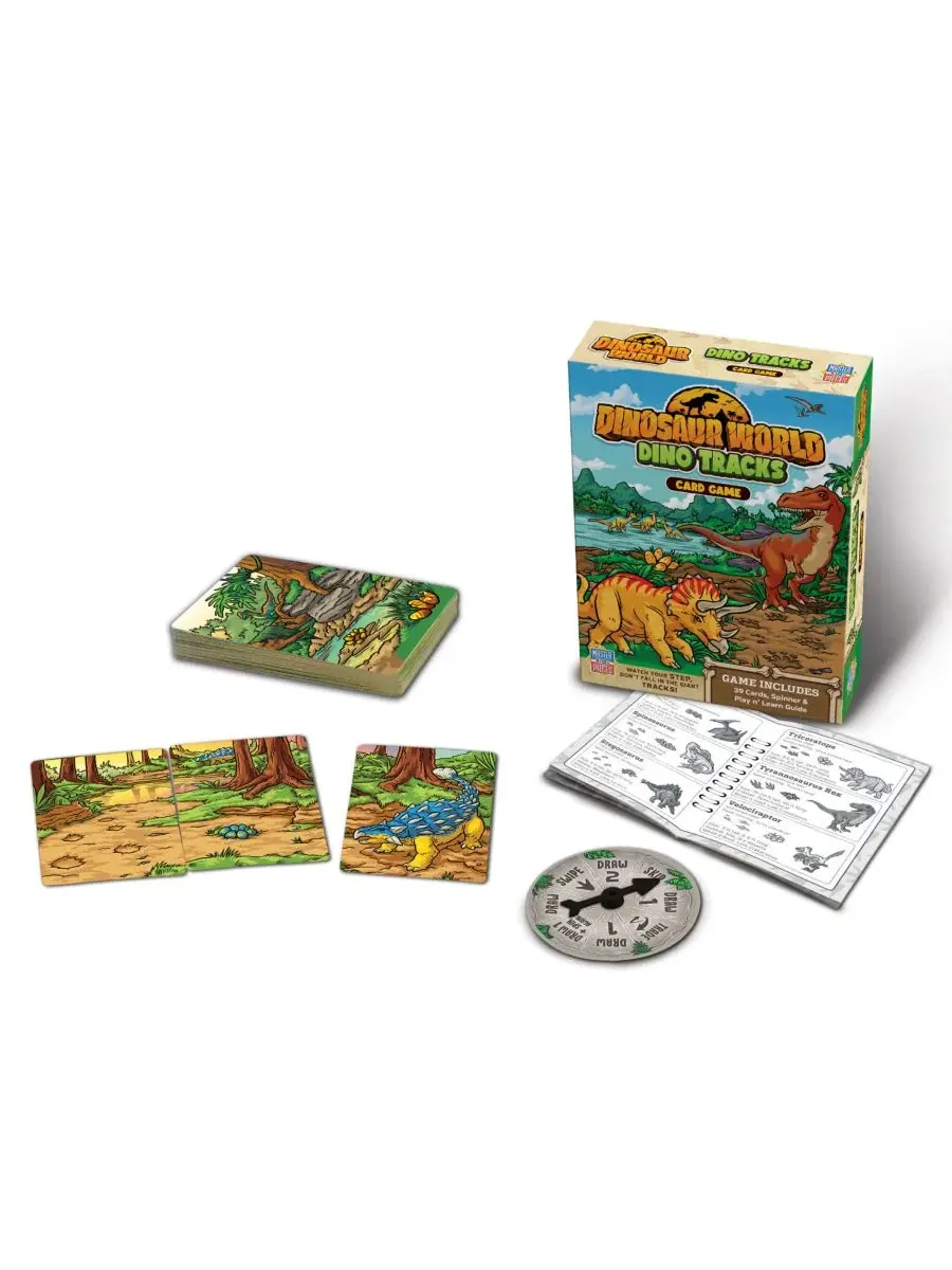 Карточная игра "Jr. Ranger Dino Tracks" Masterpieces Puzzles — изображение 2 из 3, мульти