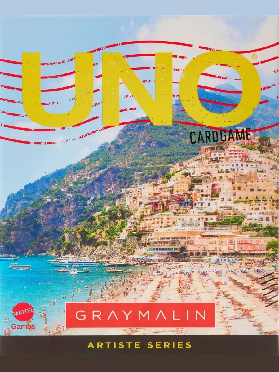 Карточная игра UNO Artiste Collection Gray Malin Mattel