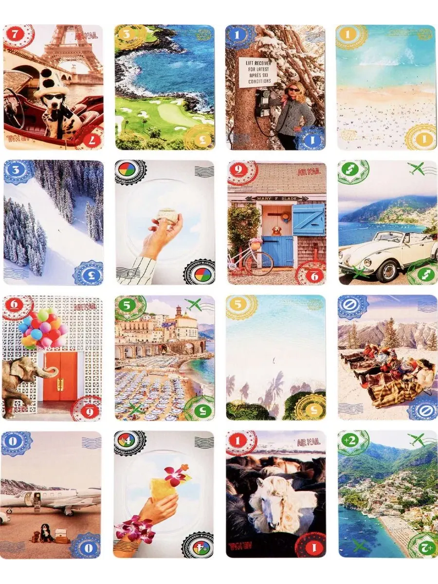 Карточная игра UNO Artiste Collection Gray Malin Mattel — изображение 4 из 5, мульти