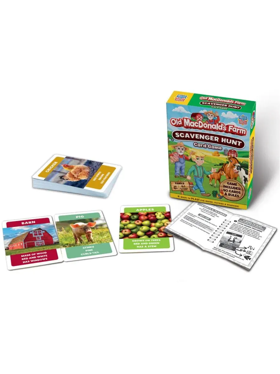 Ферма Старого Макдональда - Карточная игра-квест Masterpieces Puzzles — изображение 2 из 3, нет цвета